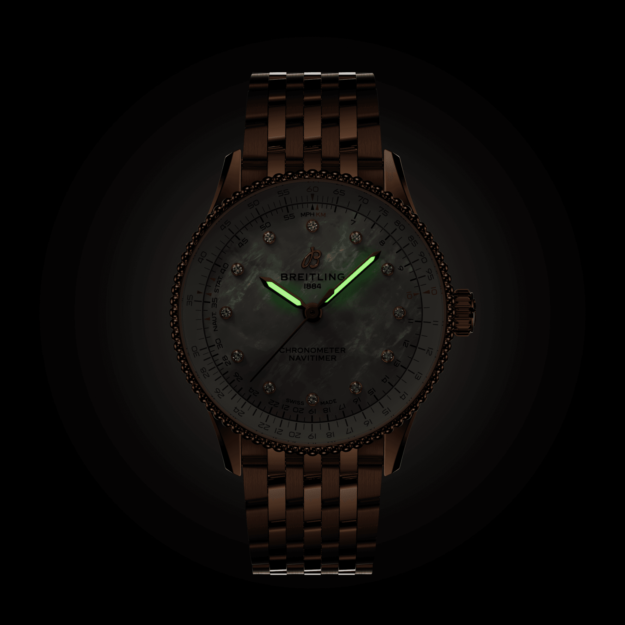 Ladies' watch BREITLING, Navitimer Automatic / 36mm, SKU: R17327211A1R1 | watchphilosophy.co.uk