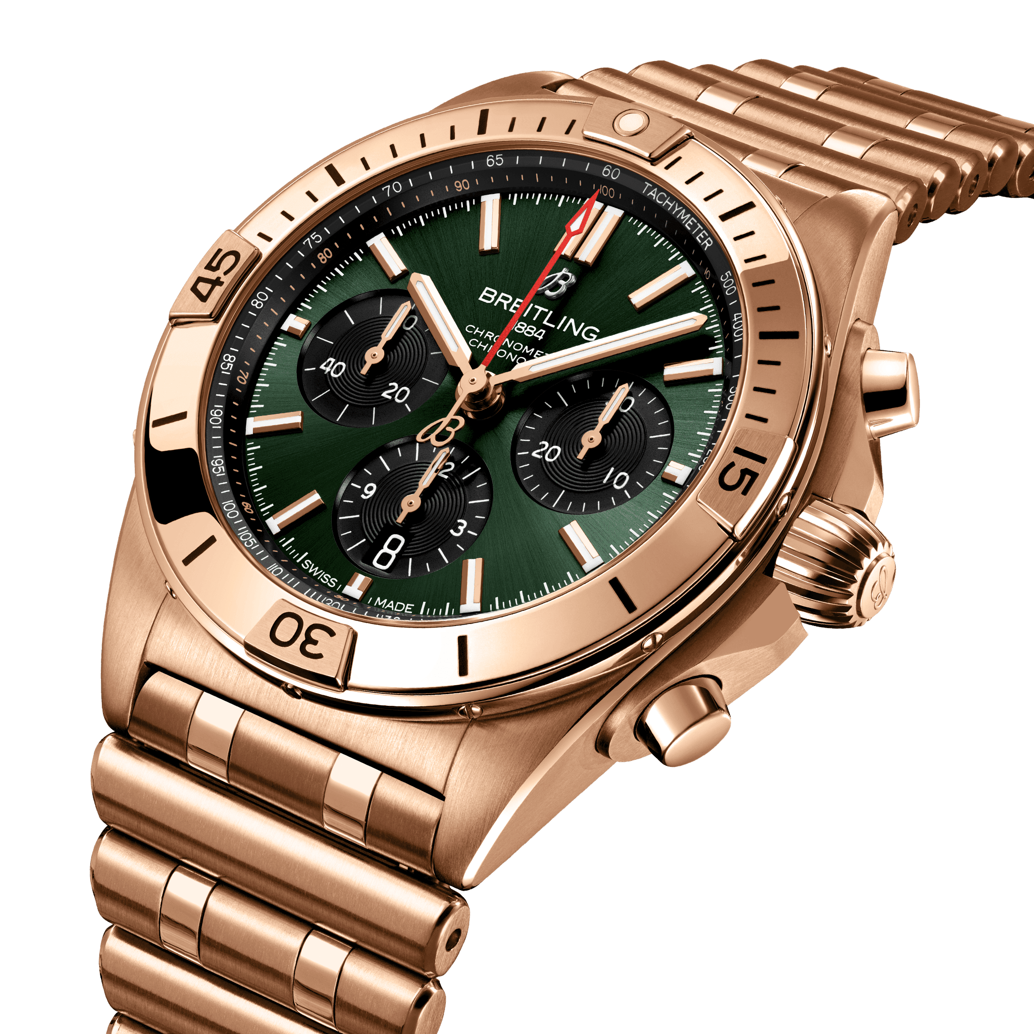 Men's watch / unisex BREITLING, Chronomat B01 / 42mm, SKU: RB0134101L1R1 | watchphilosophy.co.uk