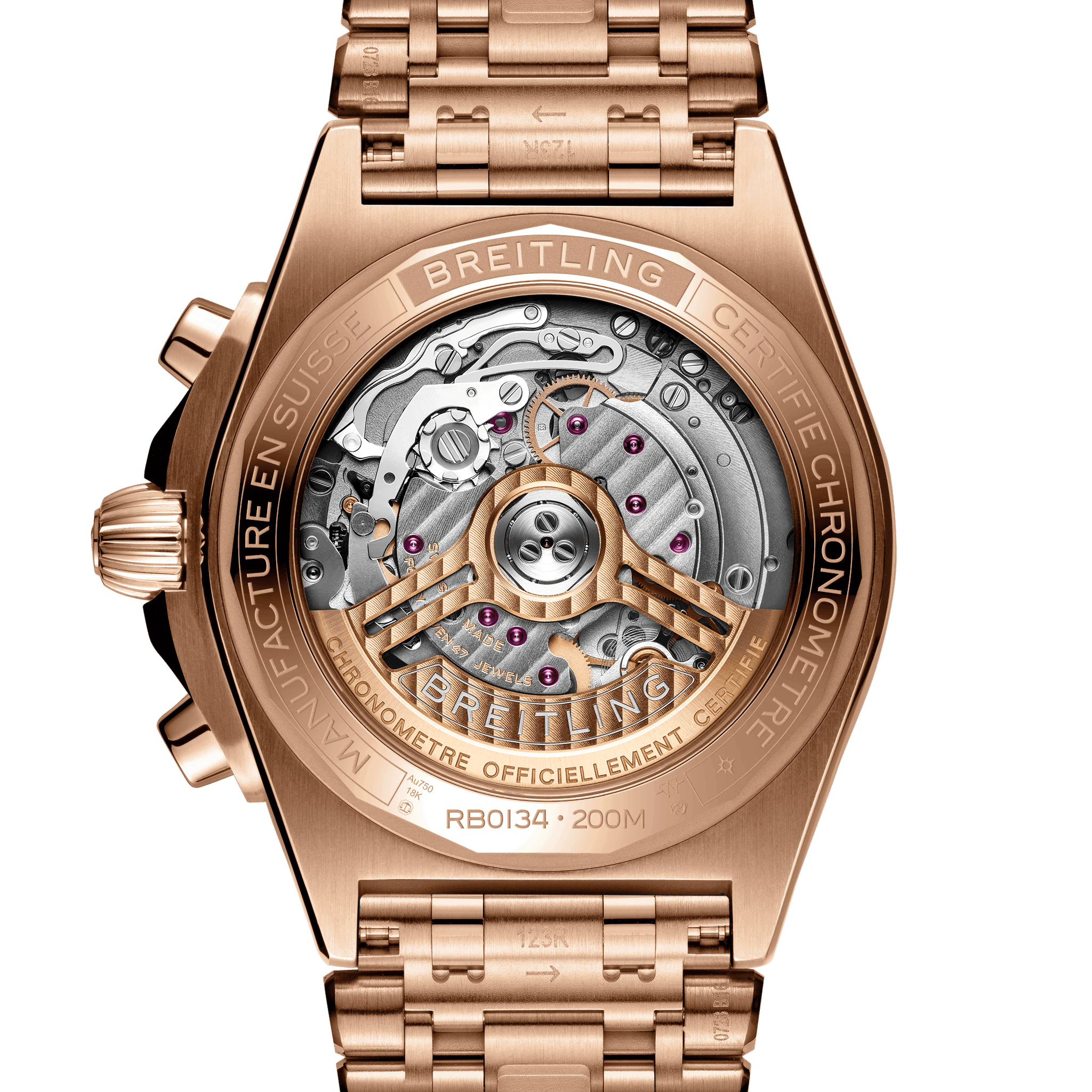 Men's watch / unisex BREITLING, Chronomat B01 / 42mm, SKU: RB0134101L1R1 | watchphilosophy.co.uk