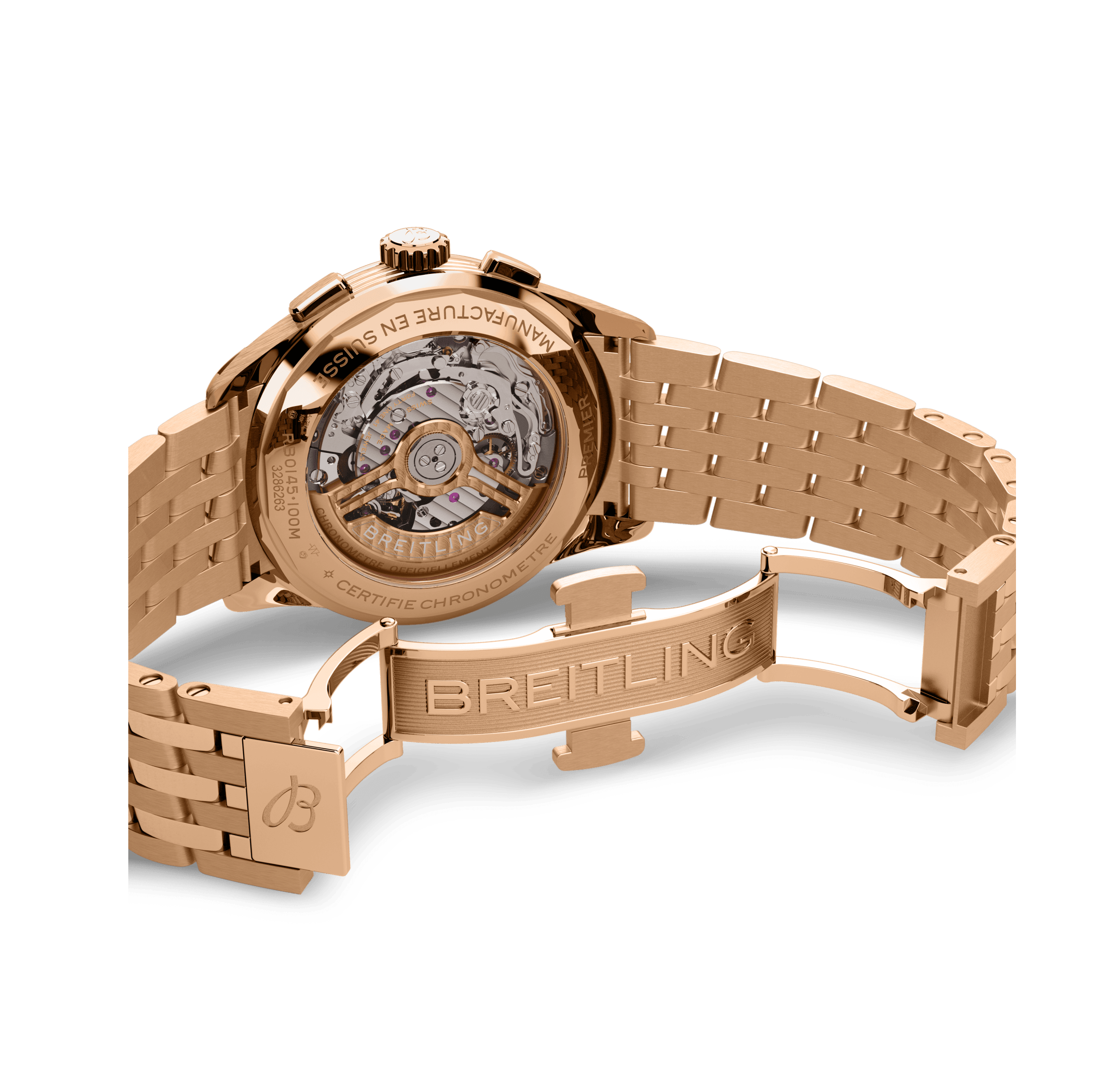 Men's watch / unisex BREITLING, Premier B01 Chronograph / 42mm, SKU: RB0145371G1R1 | watchphilosophy.co.uk