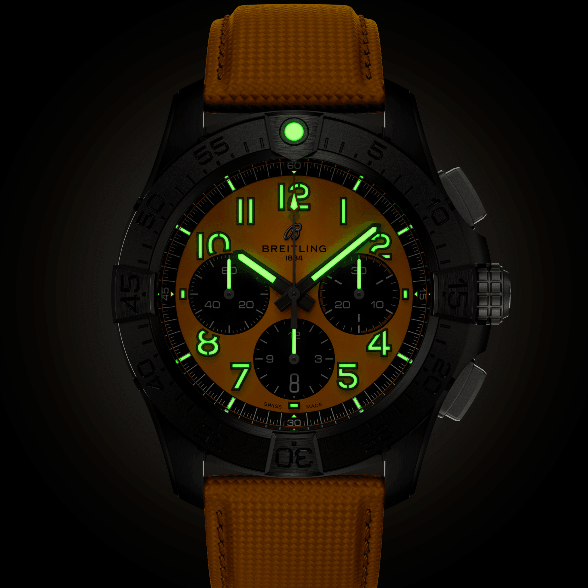 Men's watch / unisex BREITLING, Avenger B01 Chronograph Night Mission / 44mm, SKU: SB0147101I1X1 | watchphilosophy.co.uk