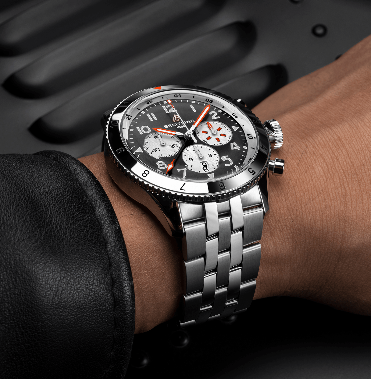Men's watch / unisex BREITLING, Super AVI B04 Chronograph / 46mm, SKU: YB04451A1B1A1 | watchphilosophy.co.uk