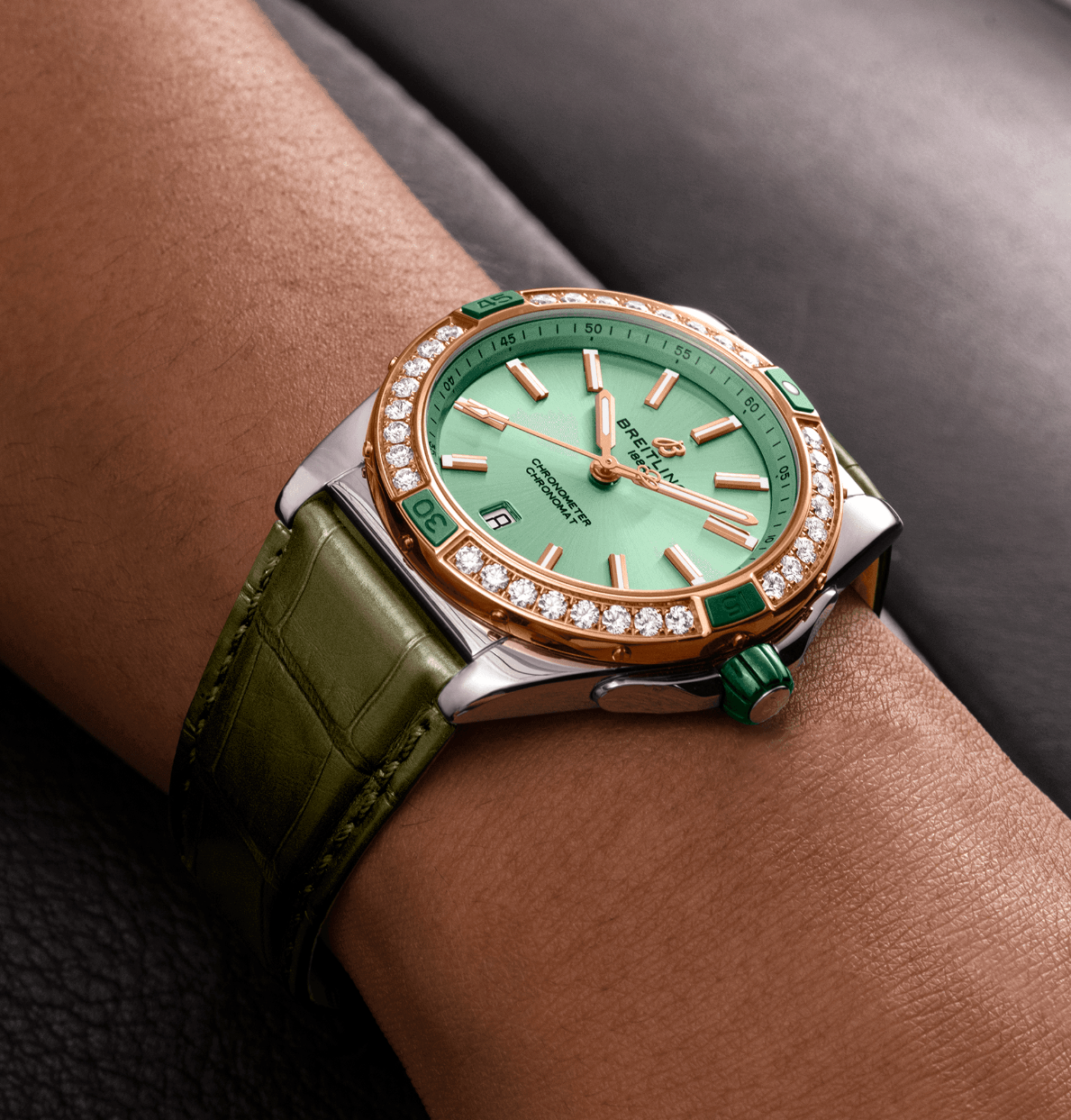 Ladies' watch BREITLING, Super Chronomat Automatic / 38mm, SKU: U17356531L1P1 | watchphilosophy.co.uk