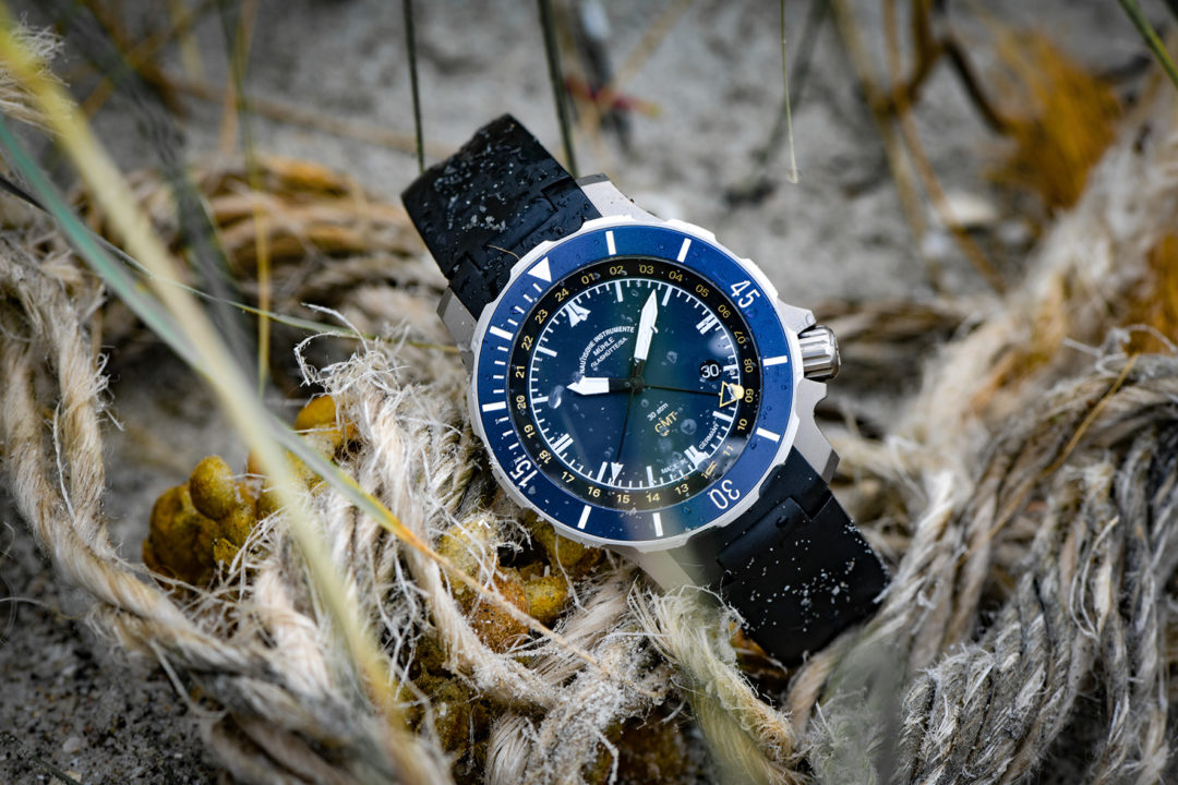 Men's watch / unisex MÜHLE-GLASHÜTTE, S.A.R. Seebataillon GMT / 45mm, SKU: M1-28-62-KB | watchphilosophy.co.uk