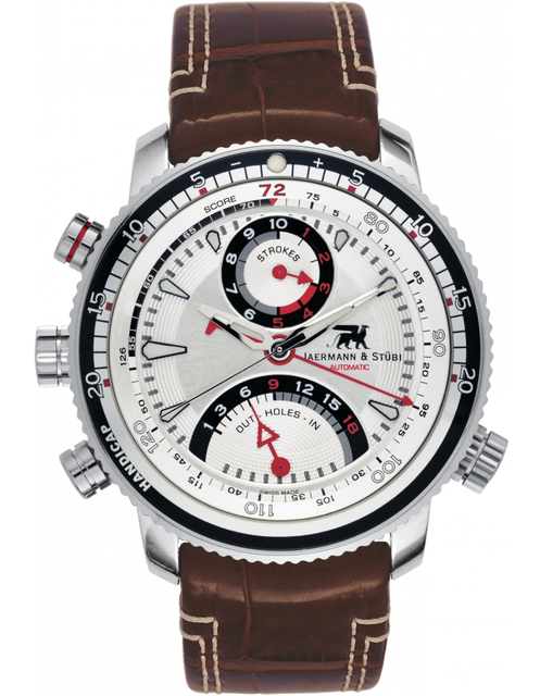 Men's watch / unisex JAERMANN & STÜBI, Time to Play TP1 / 44mm, SKU: TP1 | watchphilosophy.co.uk