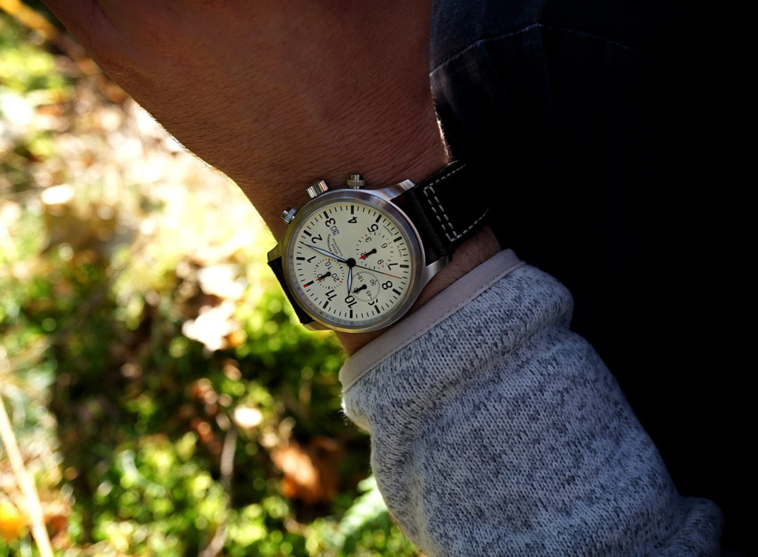 Men's watch / unisex MÜHLE-GLASHÜTTE, Terrasport I Chronograph / 44 mm, SKU: M1-37-77-LB | watchphilosophy.co.uk