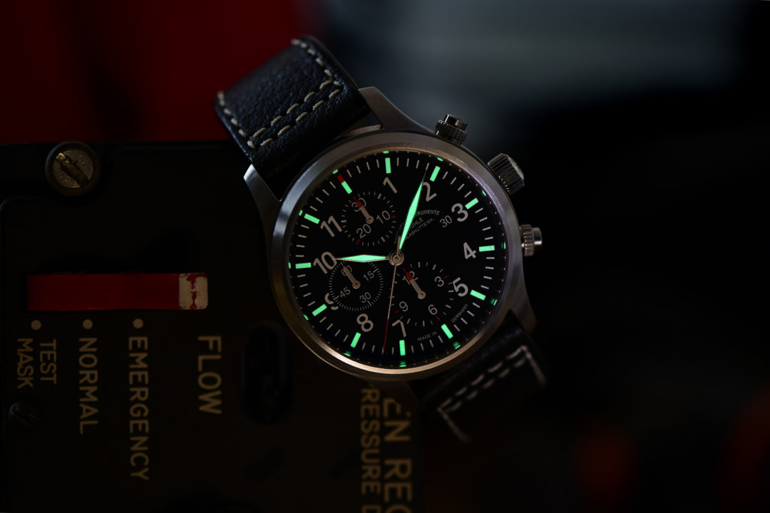 Men's watch / unisex MÜHLE-GLASHÜTTE, Terrasport I Chronograph / 44 mm, SKU: M1-37-74-LB | watchphilosophy.co.uk