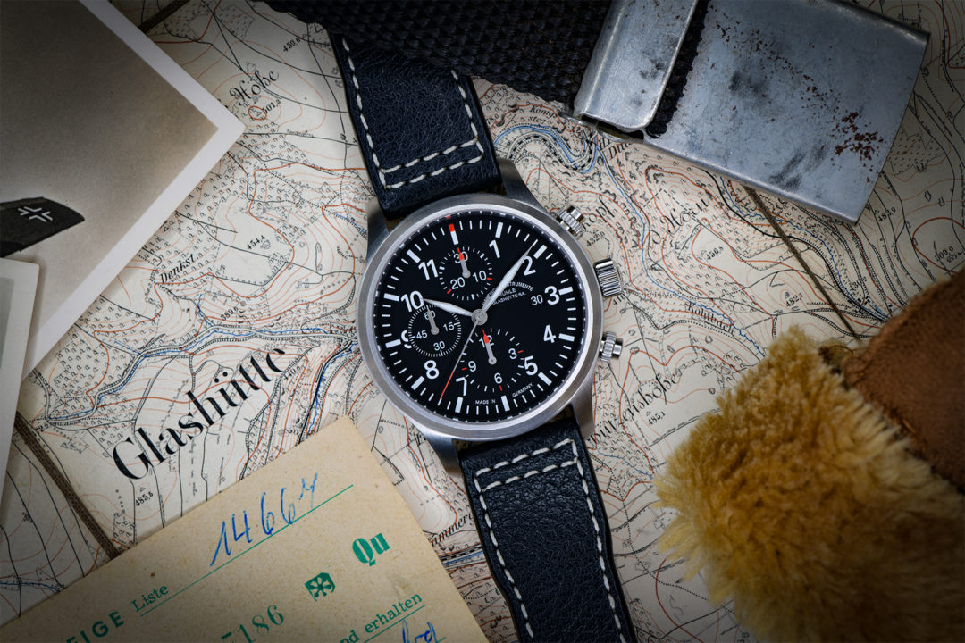 Men's watch / unisex MÜHLE-GLASHÜTTE, Terrasport I Chronograph / 44 mm, SKU: M1-37-74-LB | watchphilosophy.co.uk