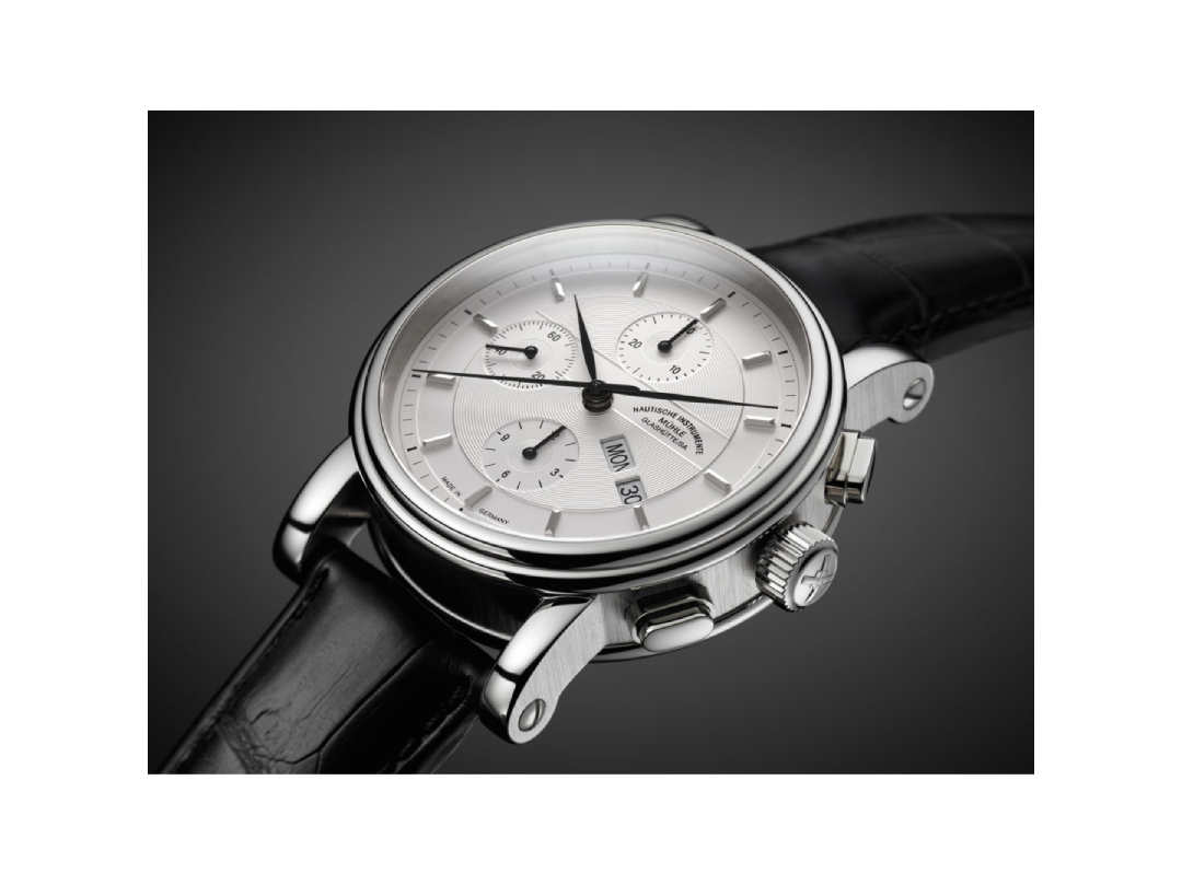 Men's watch / unisex MÜHLE-GLASHÜTTE, Teutonia II Chronograph / 42 mm, SKU: M1-30-95-LB | watchphilosophy.co.uk