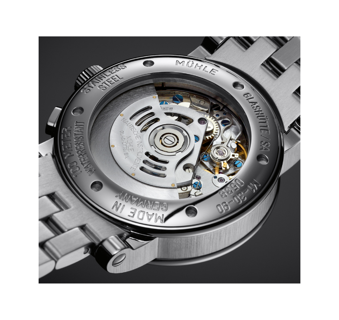 Men's watch / unisex MÜHLE-GLASHÜTTE, Teutonia II Chronograph / 42 mm, SKU: M1-30-92-MB | watchphilosophy.co.uk