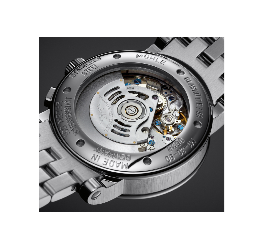 Men's watch / unisex MÜHLE-GLASHÜTTE, Teutonia II Chronograph / 42 mm, SKU: M1-30-95-MB | watchphilosophy.co.uk