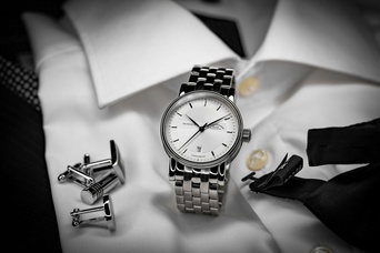 Men's watch / unisex MÜHLE-GLASHÜTTE, Chronometer / 39 mm, SKU: M1-30-45-MB | watchphilosophy.co.uk