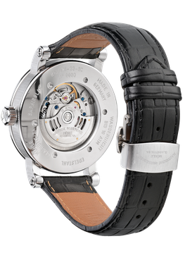 Men's watch / unisex  MÜHLE-GLASHÜTTE, Teutonia II Day/Date / 41 mm, SKU: M1-33-65-LB | watchphilosophy.co.uk