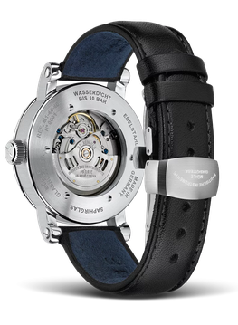 Men's watch / unisex  MÜHLE-GLASHÜTTE, Teutonia IV Small Second / 41 mm, SKU: M1-44-43-LB | watchphilosophy.co.uk