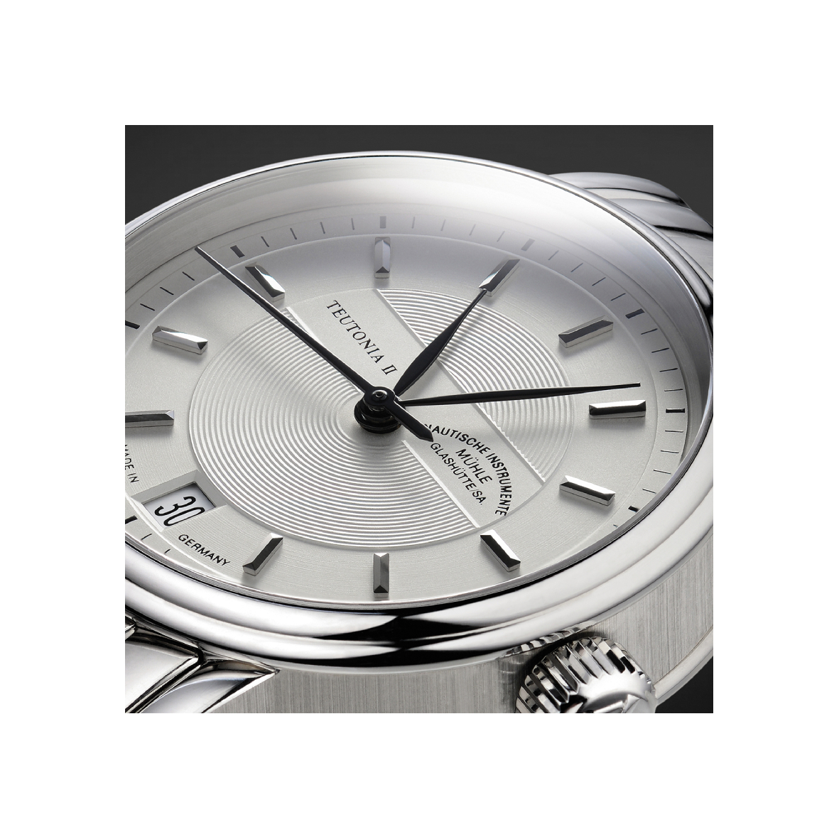 Ladies' watch MÜHLE-GLASHÜTTE, Teutonia II Medium / 34 mm, SKU: M1-30-25-MB | watchphilosophy.co.uk