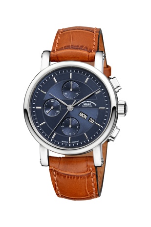 Men's watch / unisex MÜHLE-GLASHÜTTE, Teutonia II Chronograph / 42 mm, SKU: M1-30-92-LB | watchphilosophy.co.uk