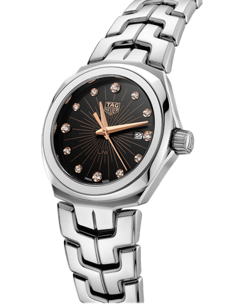 Ladies' watch TAG HEUER, Link Quartz / 32mm, SKU: WBC131F.BA0649 | watchphilosophy.co.uk