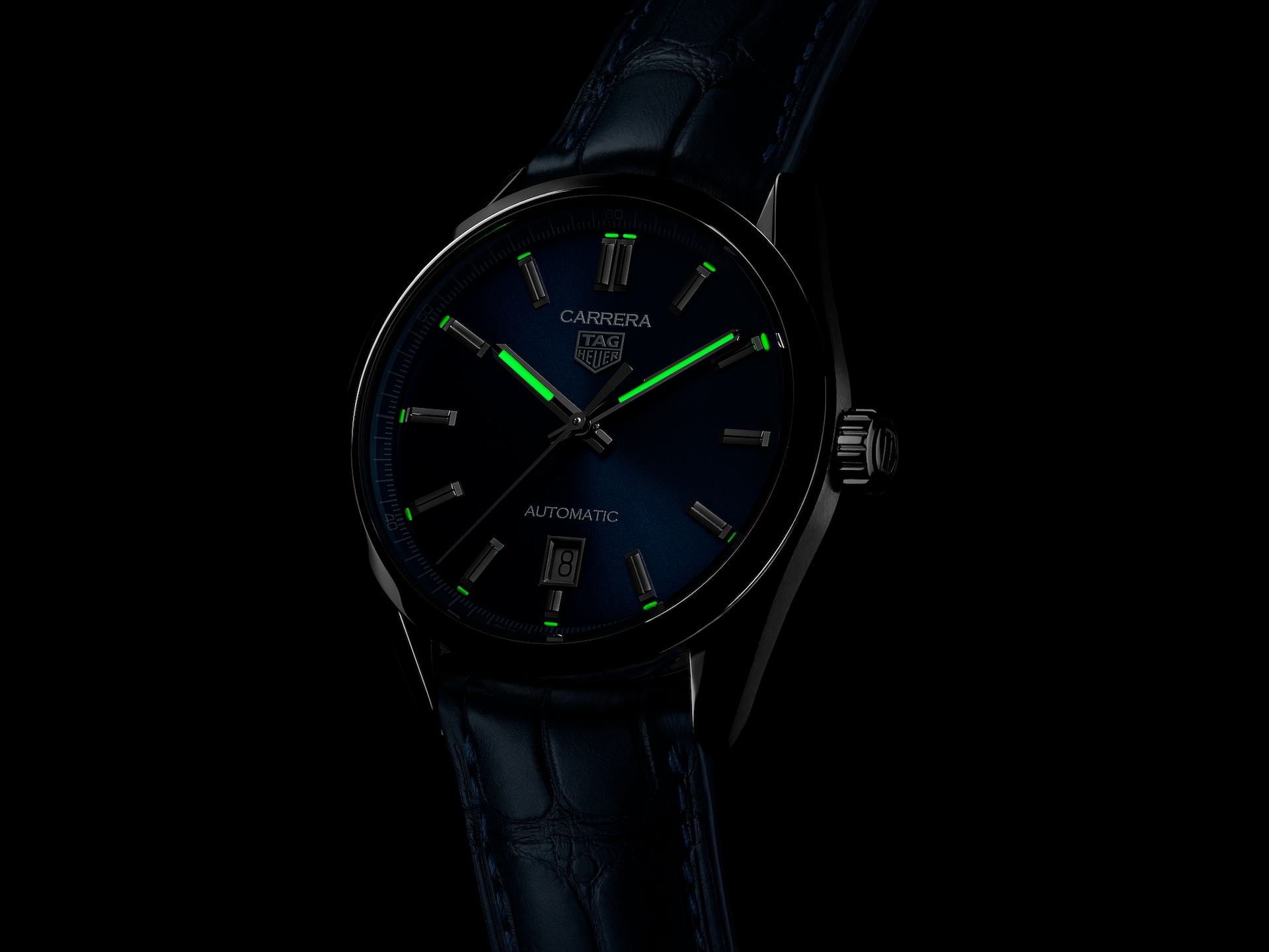 Men's watch / unisex TAG HEUER, Carrera Date / 39mm, SKU: WBN2112.FC6504 | watchphilosophy.co.uk