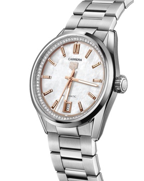 Ladies' watch TAG HEUER, Carrera Date / 36mm, SKU: WBN231C.BA0001 | watchphilosophy.co.uk