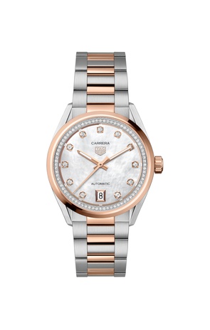 Ladies' watch TAG HEUER, Carrera Date / 36mm, SKU: WBN2351.BD0000 | watchphilosophy.co.uk