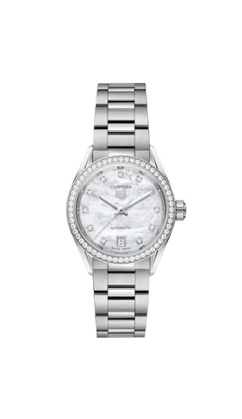 Ladies' watch TAG HEUER, Carrera Date / 29mm, SKU: WBN2414.BA0621 | watchphilosophy.co.uk