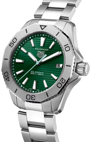 Men's watch / unisex TAG HEUER, Aquaracer Professional 200 Solargraph / 40mm, SKU: WBP1115.BA0000 | watchphilosophy.co.uk