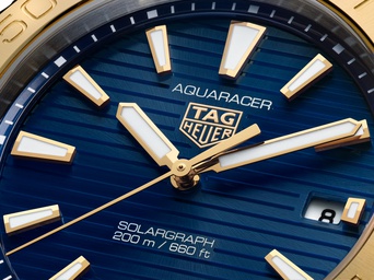 Men's watch / unisex TAG HEUER, Aquaracer Professional 200 Solargraph / 40mm, SKU: WBP1120.BB0002 | watchphilosophy.co.uk