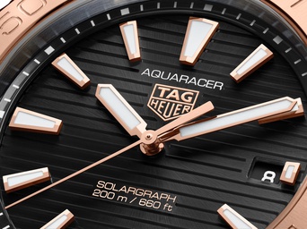 Men's watch / unisex TAG HEUER, Aquaracer Professional 200 Solargraph / 40mm, SKU: WBP1121.BB0003 | watchphilosophy.co.uk