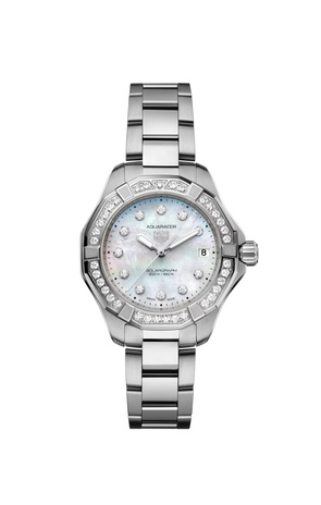 Ladies' watch TAG HEUER, Aquaracer Professional 200 Solargraph / 34mm, SKU: WBP1314.BA0005 | watchphilosophy.co.uk