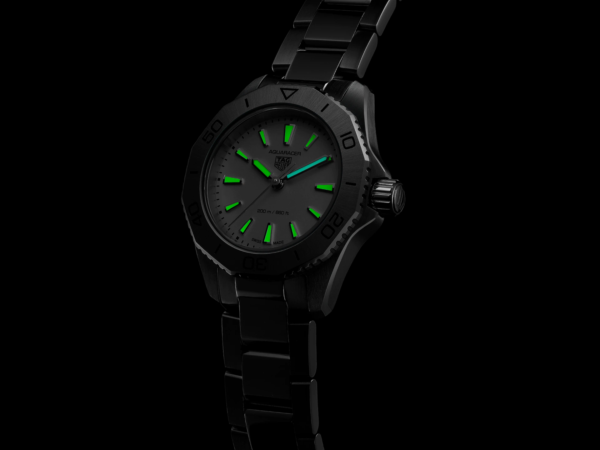 Ladies' watch TAG HEUER, Aquaracer Professional 200 Quartz / 30mm, SKU: WBP1411.BA0622 | watchphilosophy.co.uk