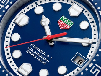 Men's watch / unisex TAG HEUER, Formula 1 Solargraph / 38mm, SKU: WBY1112.BA0042 | watchphilosophy.co.uk