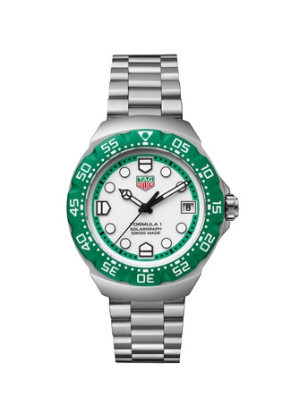 Men's watch / unisex TAG HEUER, Formula 1 Solargraph Limited Edition / 38mm, SKU: WBY1113.BA0042 | watchphilosophy.co.uk