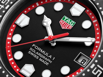 Men's watch / unisex TAG HEUER, Formula 1 Solargraph Limited Edition / 38mm, SKU: WBY1114.FT8084 | watchphilosophy.co.uk