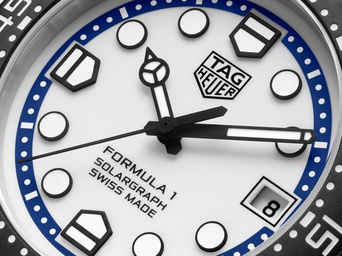 Men's watch / unisex  TAG HEUER, Formula 1 Solargraph Limited Edition / 38mm, SKU: WBY1162.FT8105 | watchphilosophy.co.uk