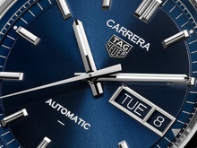Men's watch / unisex TAG HEUER, Carrera Day-Date / 41mm, SKU: WDA2112.BA0043 | watchphilosophy.co.uk