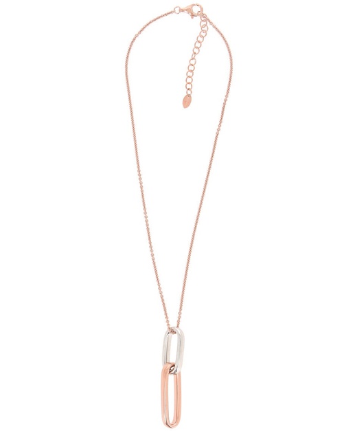 Women Jewellery PESAVENTO, Forever Chic Rhodium - Pink Silver Necklace, SKU: WPLVE1980 | watchphilosophy.co.uk