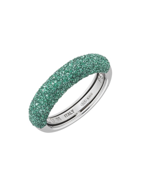 Women Jewellery PESAVENTO, Polvere di Sogni - Colors of the World Rhodium Silver Rings, SKU: WPSCA059 | watchphilosophy.co.uk