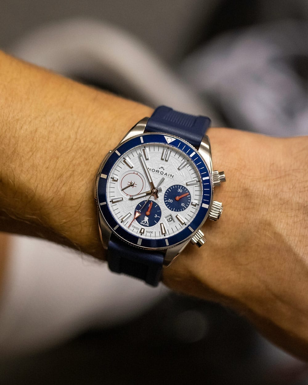 Men's watch / unisex NORQAIN, Adventure Sport Chrono Limited Edition / 41mm, SKU: NPA1201A2IC/I121/15AR.18S | watchphilosophy.co.uk