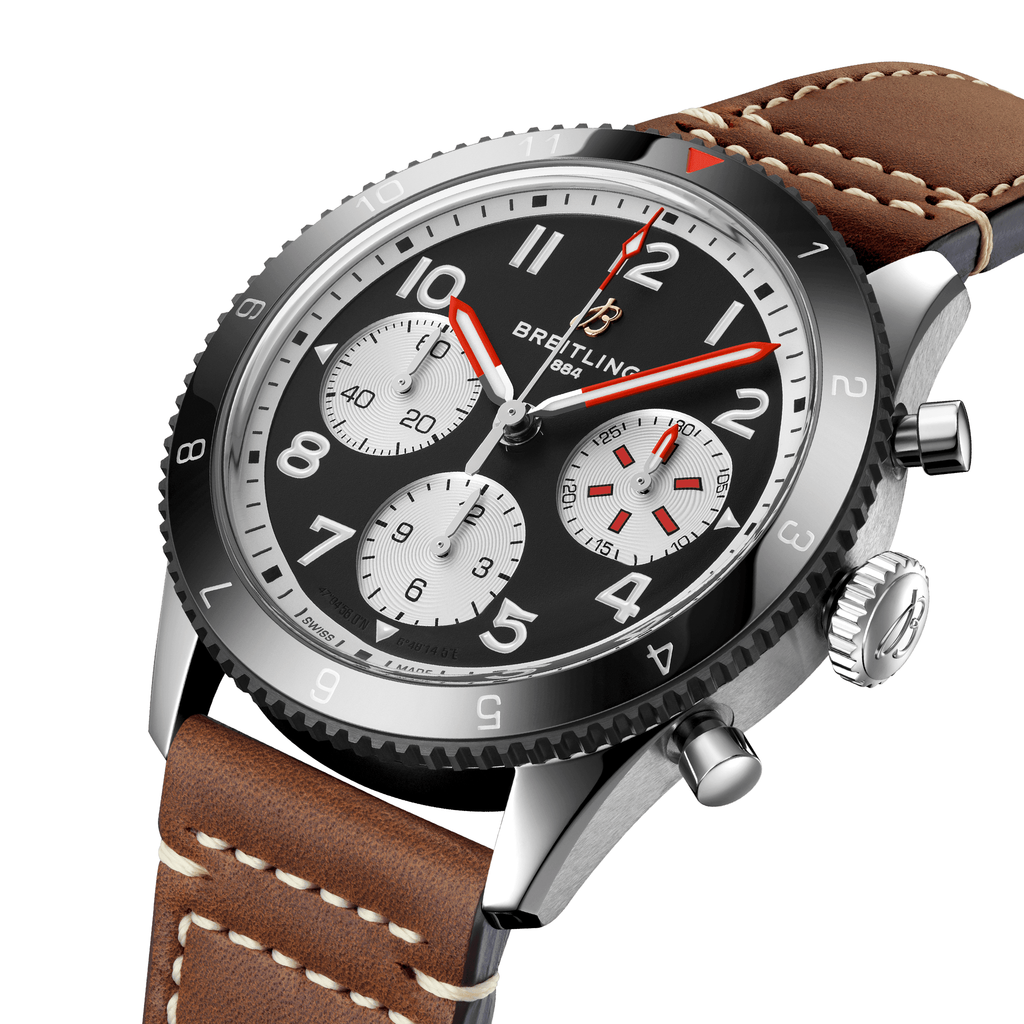 Men's watch / unisex BREITLING, Classic AVI Chronograph Mosquito / 42mm, SKU: Y233801A1B1X1 | watchphilosophy.co.uk
