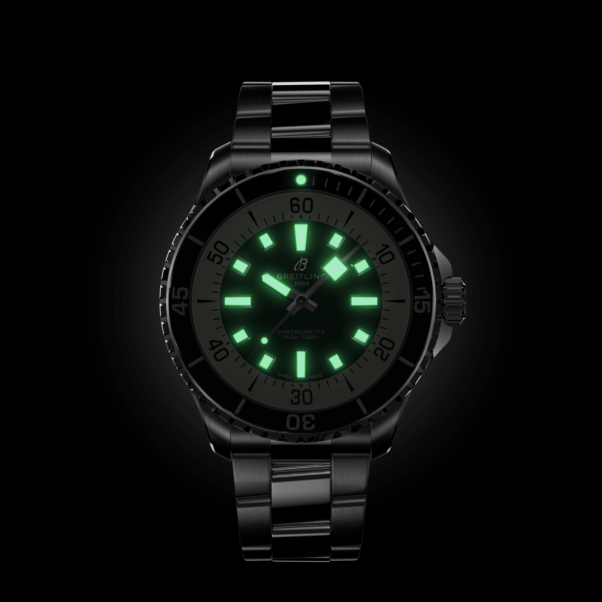 Men's watch / unisex BREITLING, Superocean Automatic / 44mm, SKU: A17376211C1A1 | watchphilosophy.co.uk
