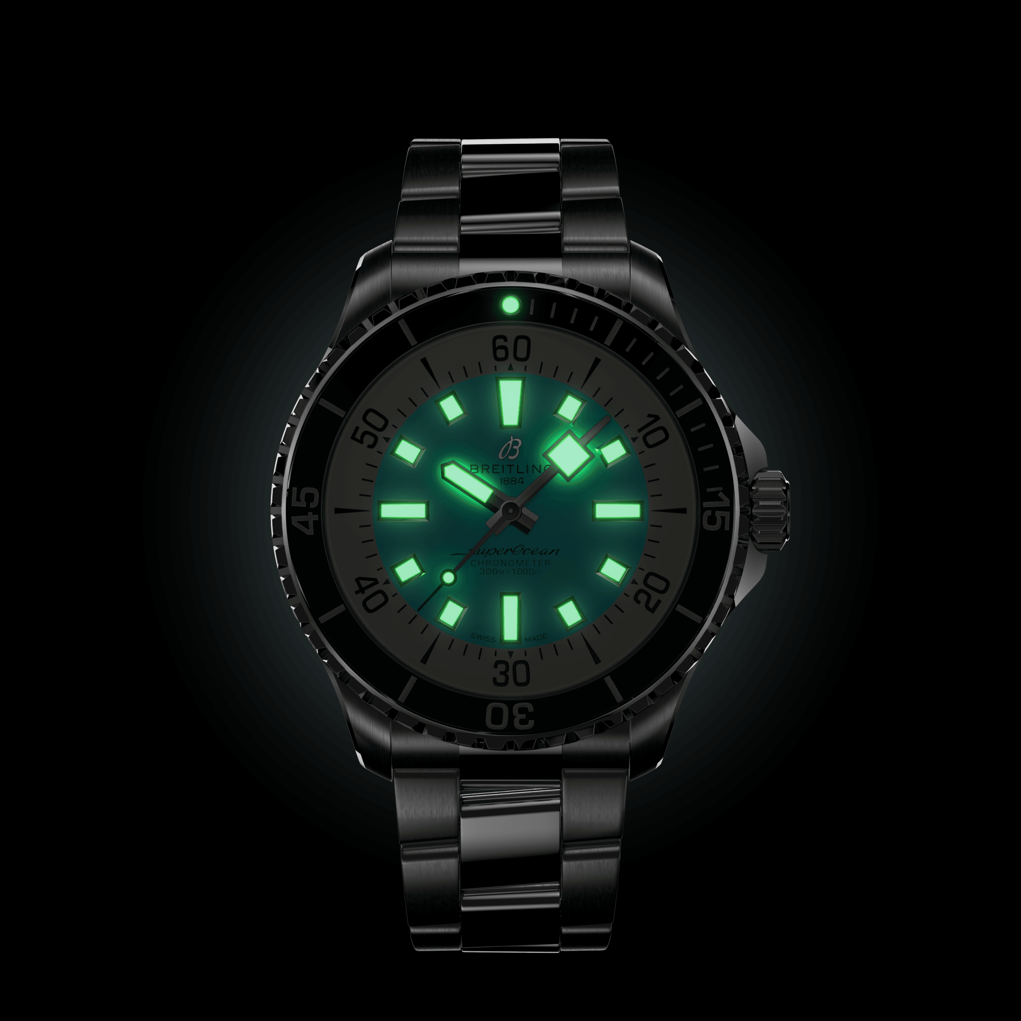 Men's watch / unisex BREITLING, Superocean Automatic / 44mm, SKU: A17376211L2A1 | watchphilosophy.co.uk