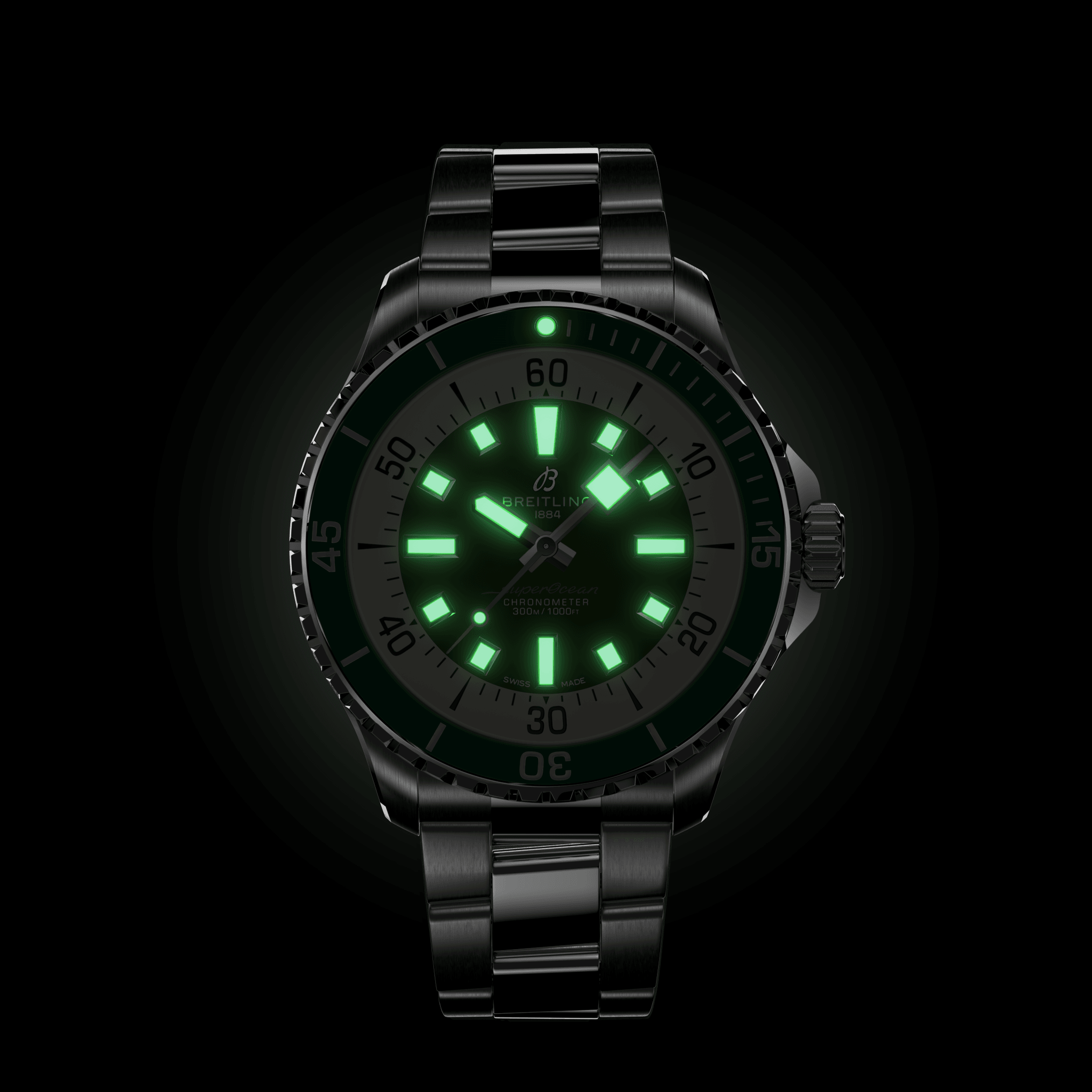 Men's watch / unisex BREITLING, Superocean Automatic / 44mm, SKU: A17376A31L1A1 | watchphilosophy.co.uk