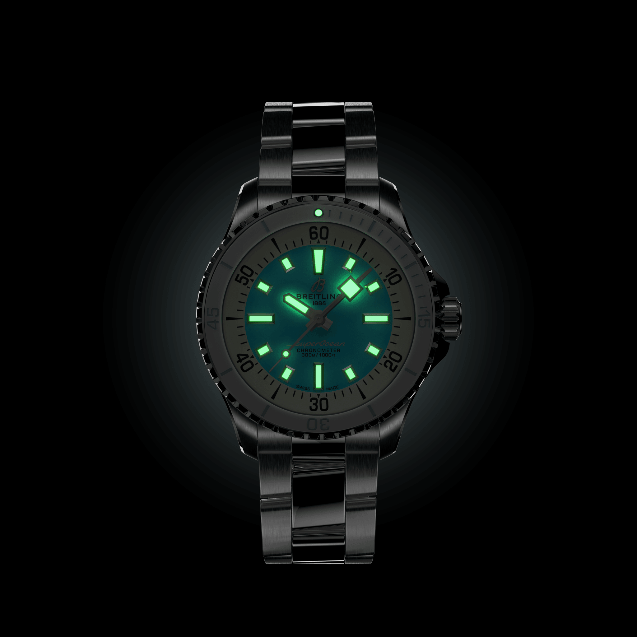 Ladies' watch BREITLING, Superocean Automatic / 36mm, SKU: A17377211C1A1 | watchphilosophy.co.uk