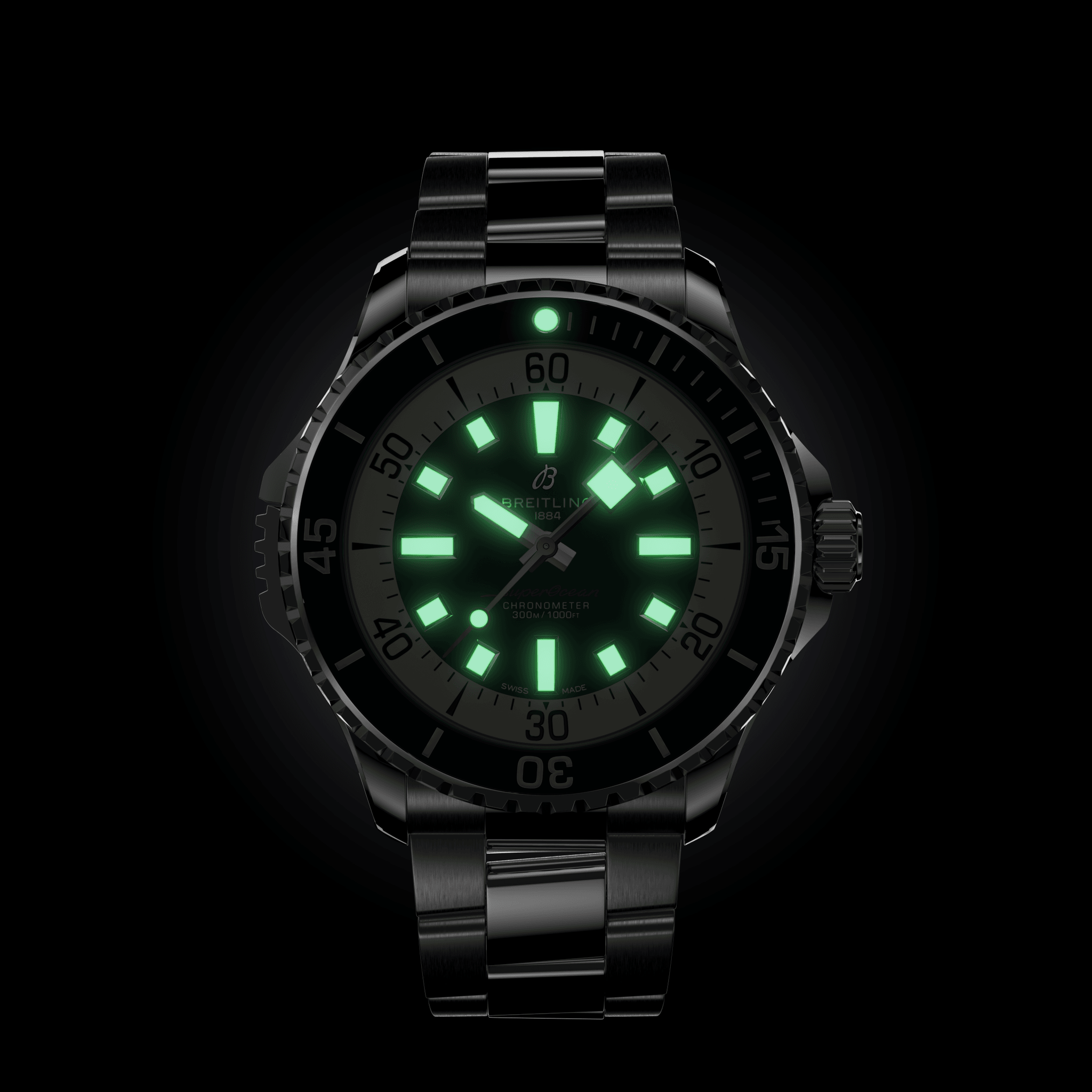 Men's watch / unisex BREITLING, Superocean Automatic / 46mm, SKU: A17378E71C1A1 | watchphilosophy.co.uk