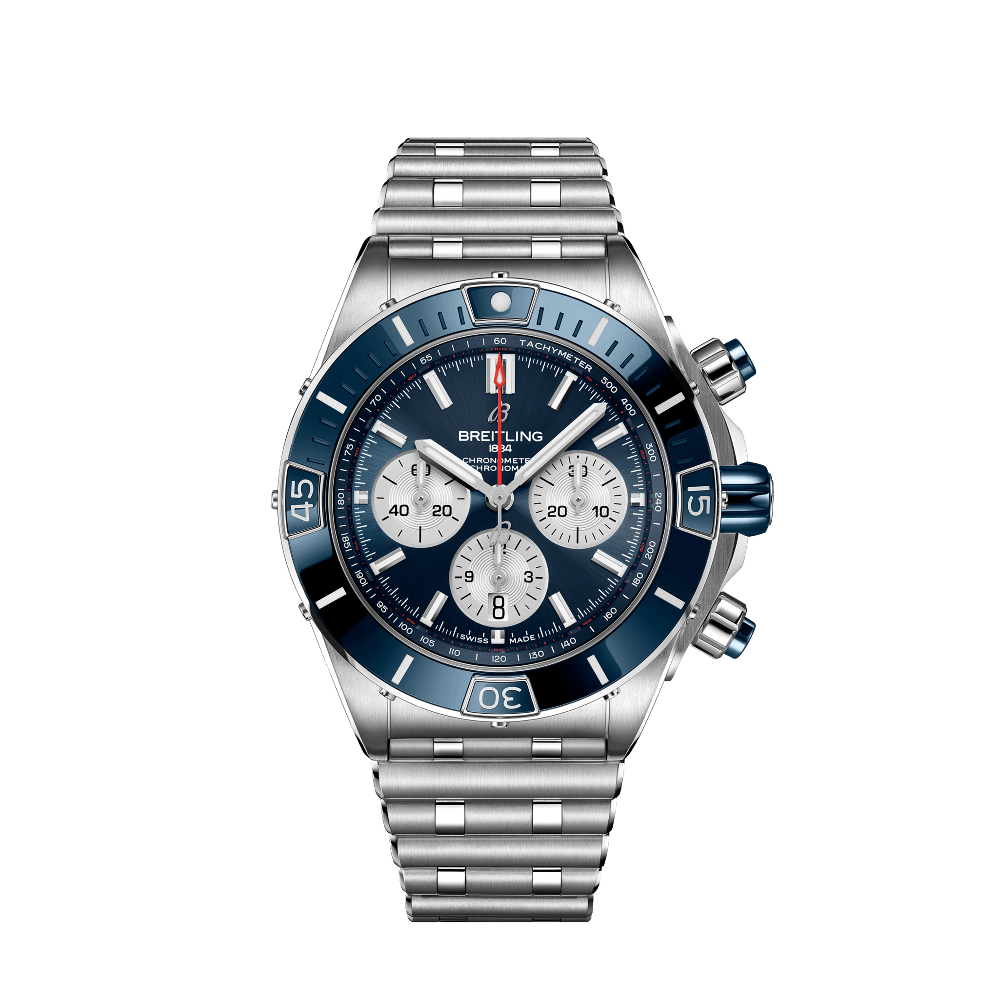Men's watch / unisex BREITLING, Super Chronomat B01 / 44mm, SKU: AB0136161C1A1 | watchphilosophy.co.uk