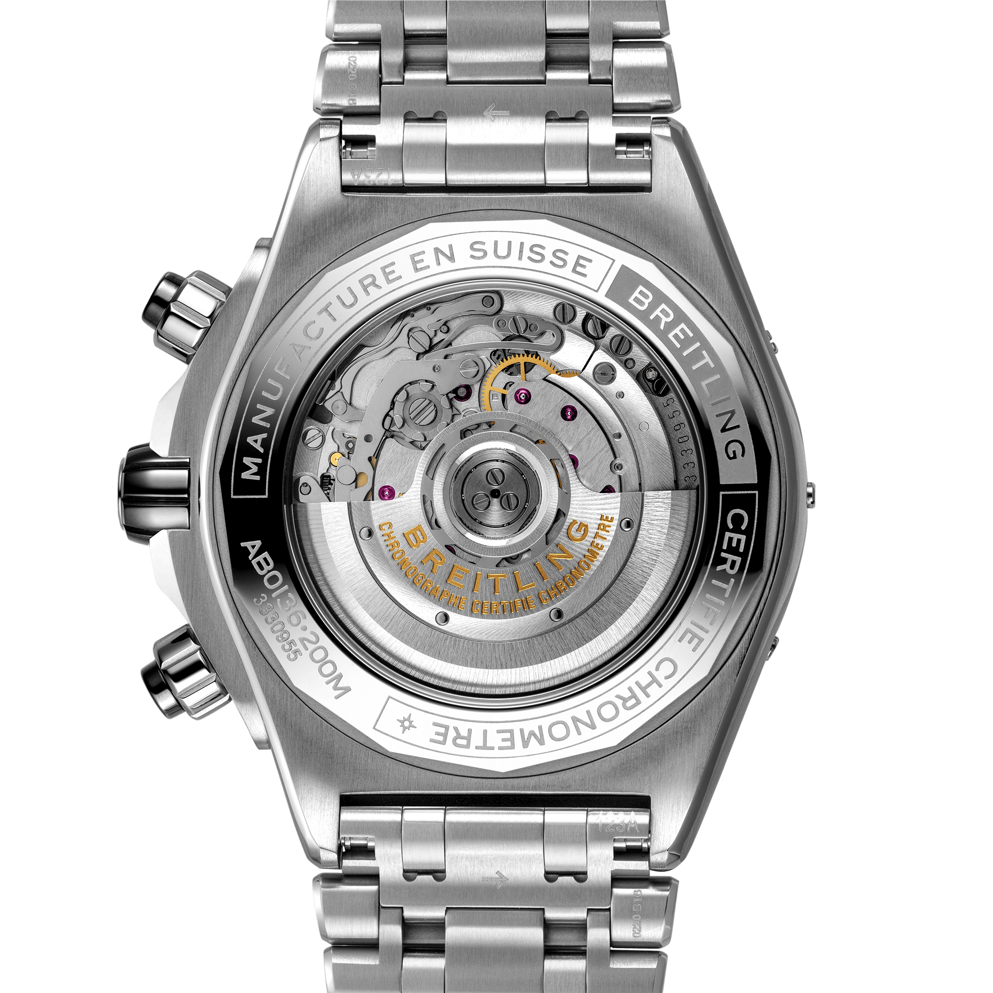 Men's watch / unisex BREITLING, Super Chronomat B01 / 44mm, SKU: AB0136251B1A1 | watchphilosophy.co.uk