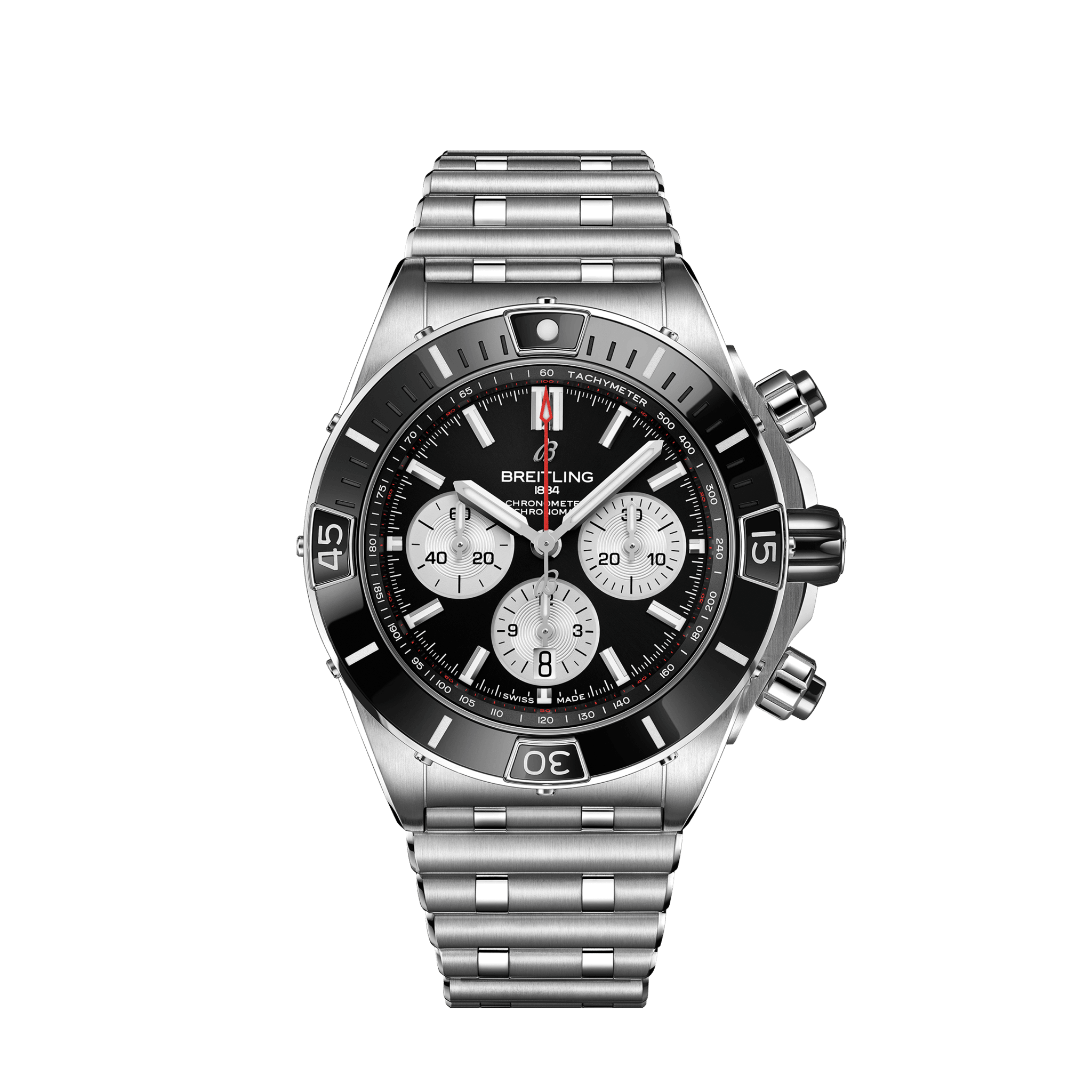 Men's watch / unisex BREITLING, Super Chronomat B01 / 44mm, SKU: AB0136251B1A1 | watchphilosophy.co.uk