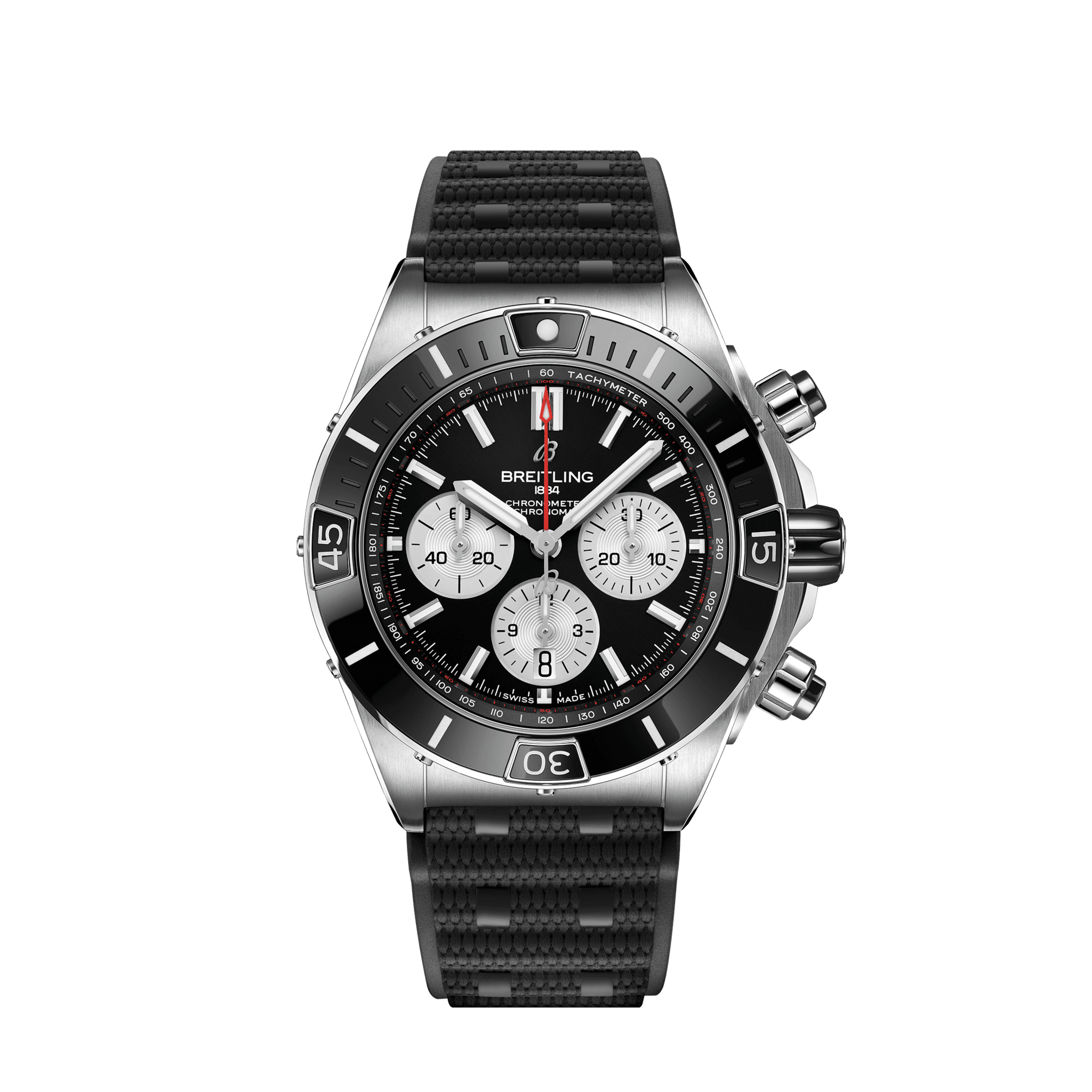 Men's watch / unisex BREITLING, Super Chronomat B01 / 44mm, SKU: AB0136251B1S1 | watchphilosophy.co.uk