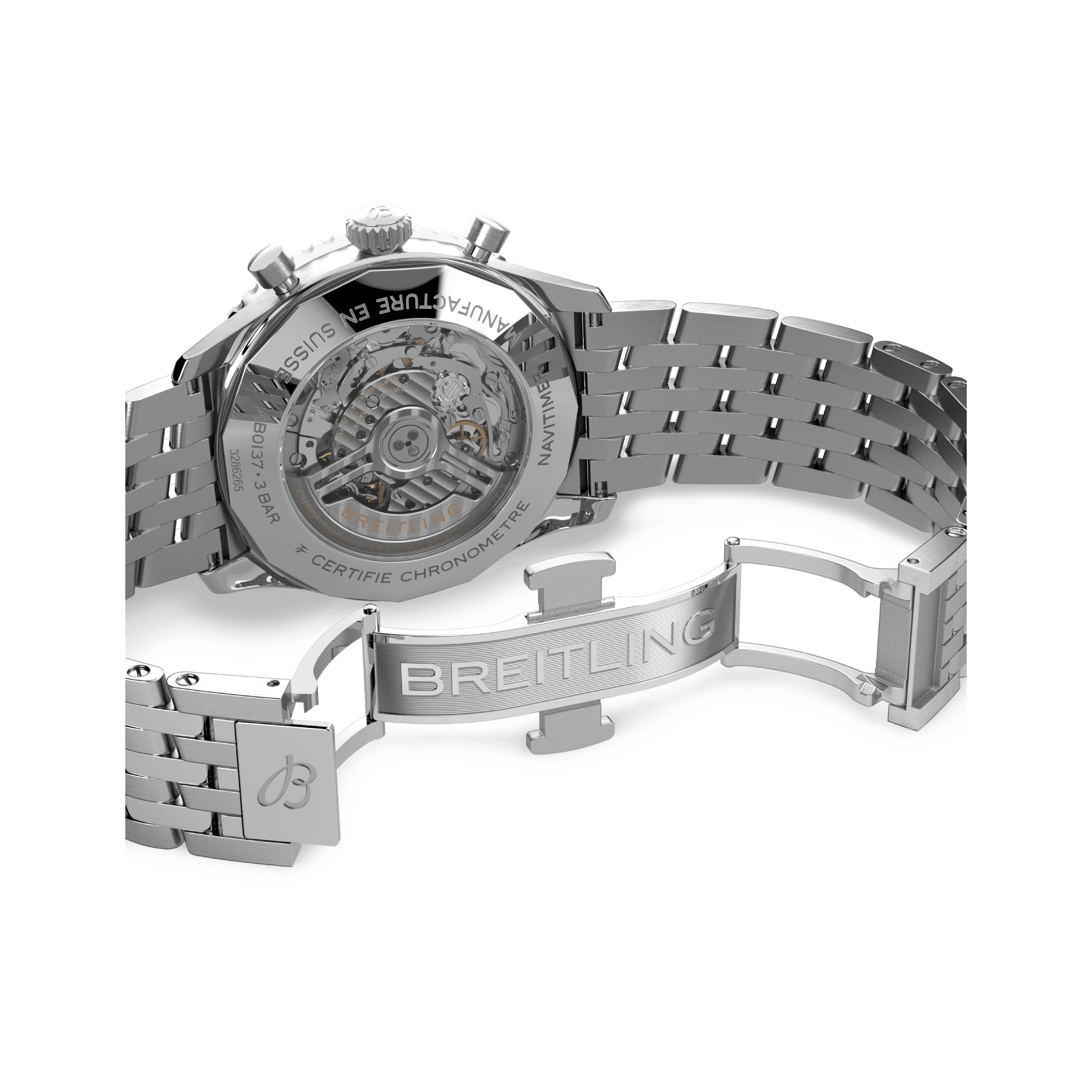 Men's watch / unisex BREITLING, Navitimer B01 Chronograph / 46mm, SKU: AB0137211B1A1 | watchphilosophy.co.uk