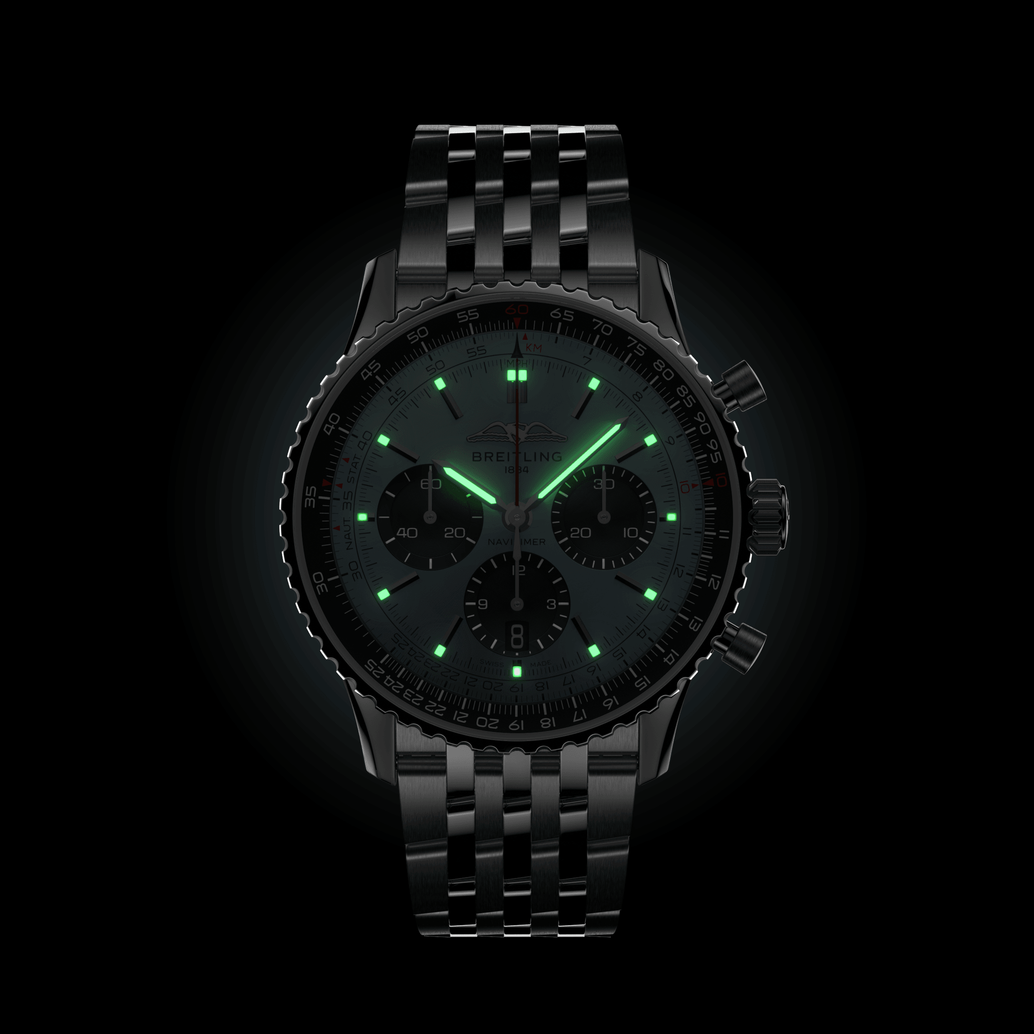 Men's watch / unisex BREITLING, Navitimer B01 Chronograph / 43mm, SKU: AB0138241C1A1 | watchphilosophy.co.uk